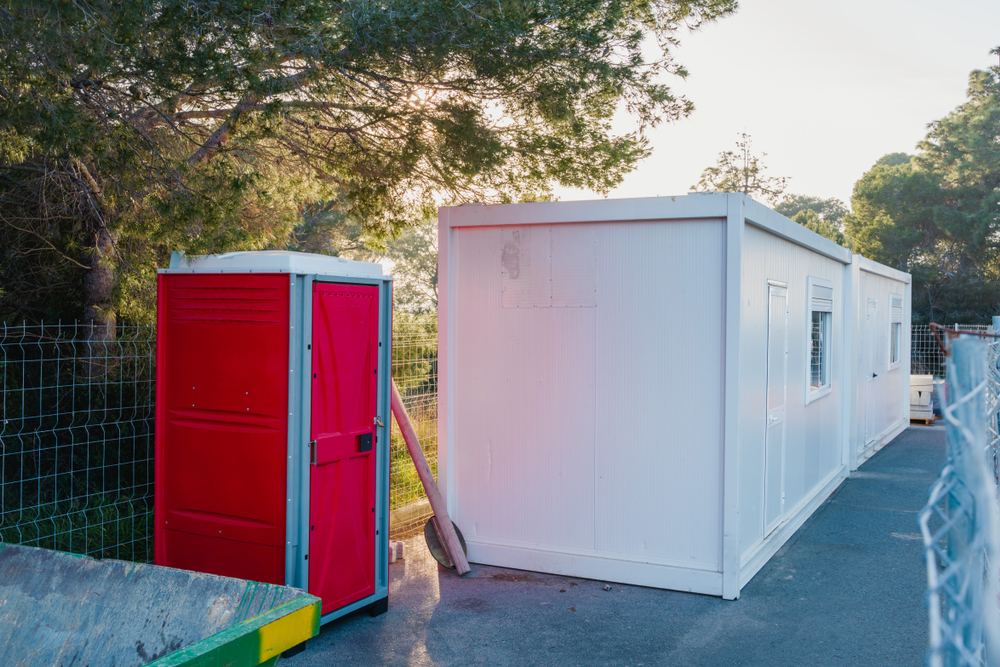 container, dixi toilet